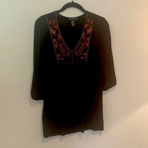 Embroidered Top